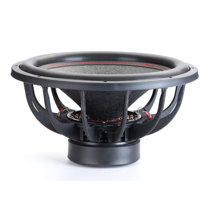 BSF-18-4 | 18" Car Subwoofer 1250 Watt Rms DVC 4-Ohms Black Aluminum Basket