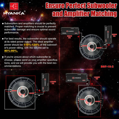 BSF-18-2 | 18" Car Subwoofer 1300 Watt Rms DVC 2-Ohms Black Aluminum Basket