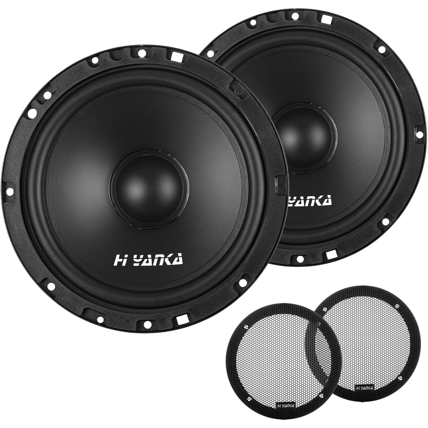 6.5" 2-Way Component Car Speakers 550 Watt Rms 4-Ohms