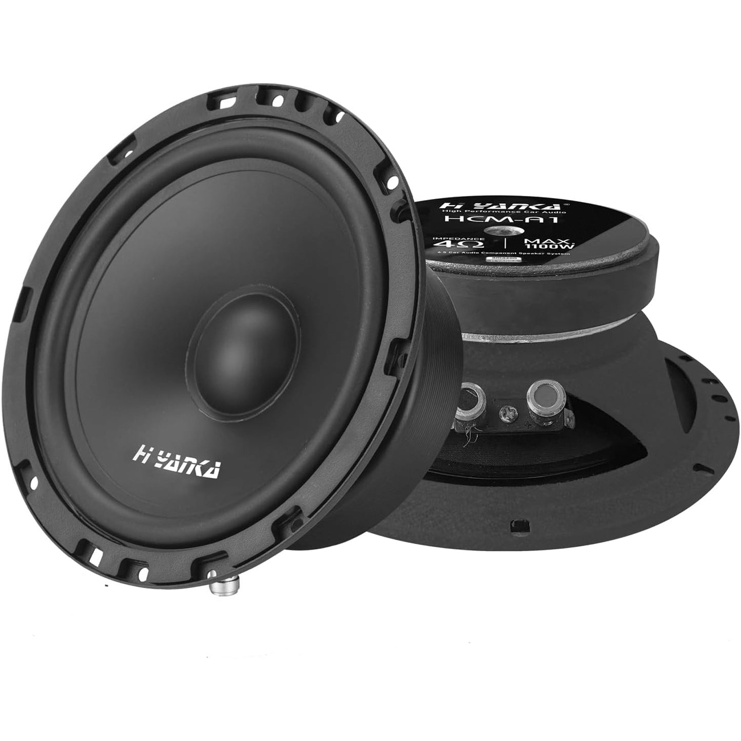 6.5" 2-Way Component Car Speakers 550 Watt Rms 4-Ohms