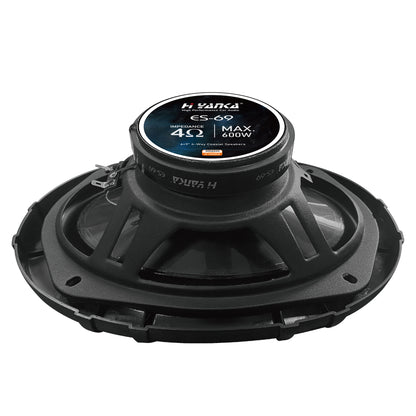 6x9" 4-Way Coaxial Car Speaker 300 Watt Rms 4-Ohms