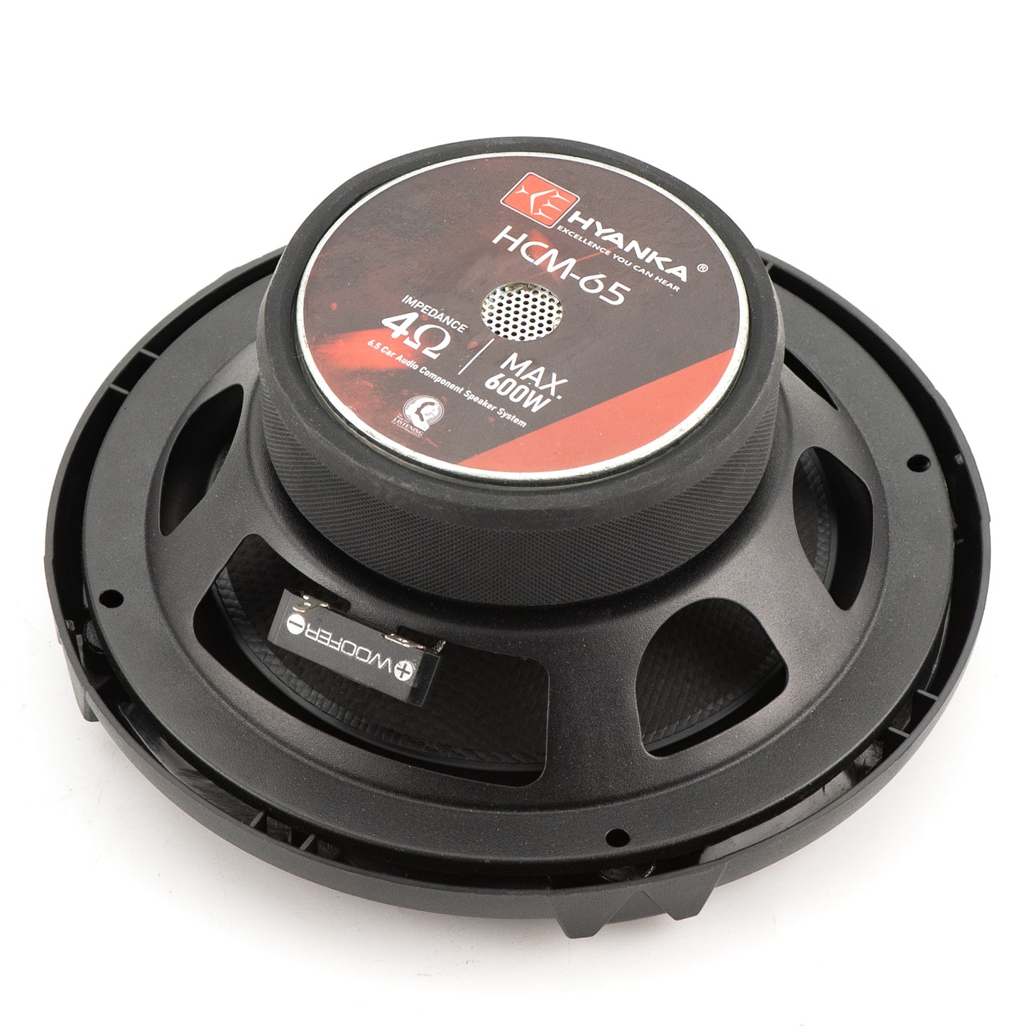 6.5" 2-Way Component Car Speakers 300 Watt Rms 4-Ohms