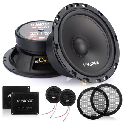 6.5" 2-Way Component Car Speakers 550 Watt Rms 4-Ohms